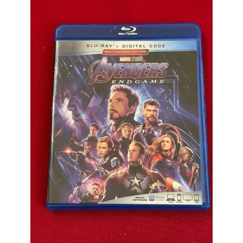 Avengers Endgame Blu-ray 2019 Marvel 2 Disc Movie & Bonus Multi Screen Edition